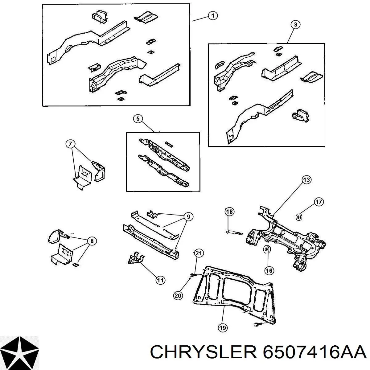 Купить 6504593 Chrysler 
