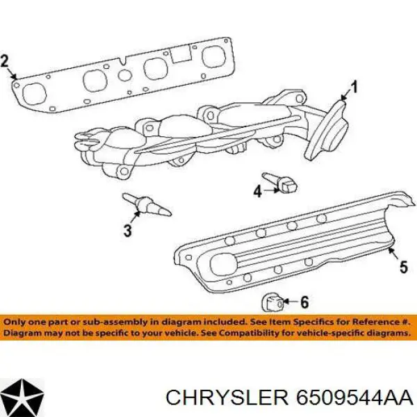  6509544AA Chrysler