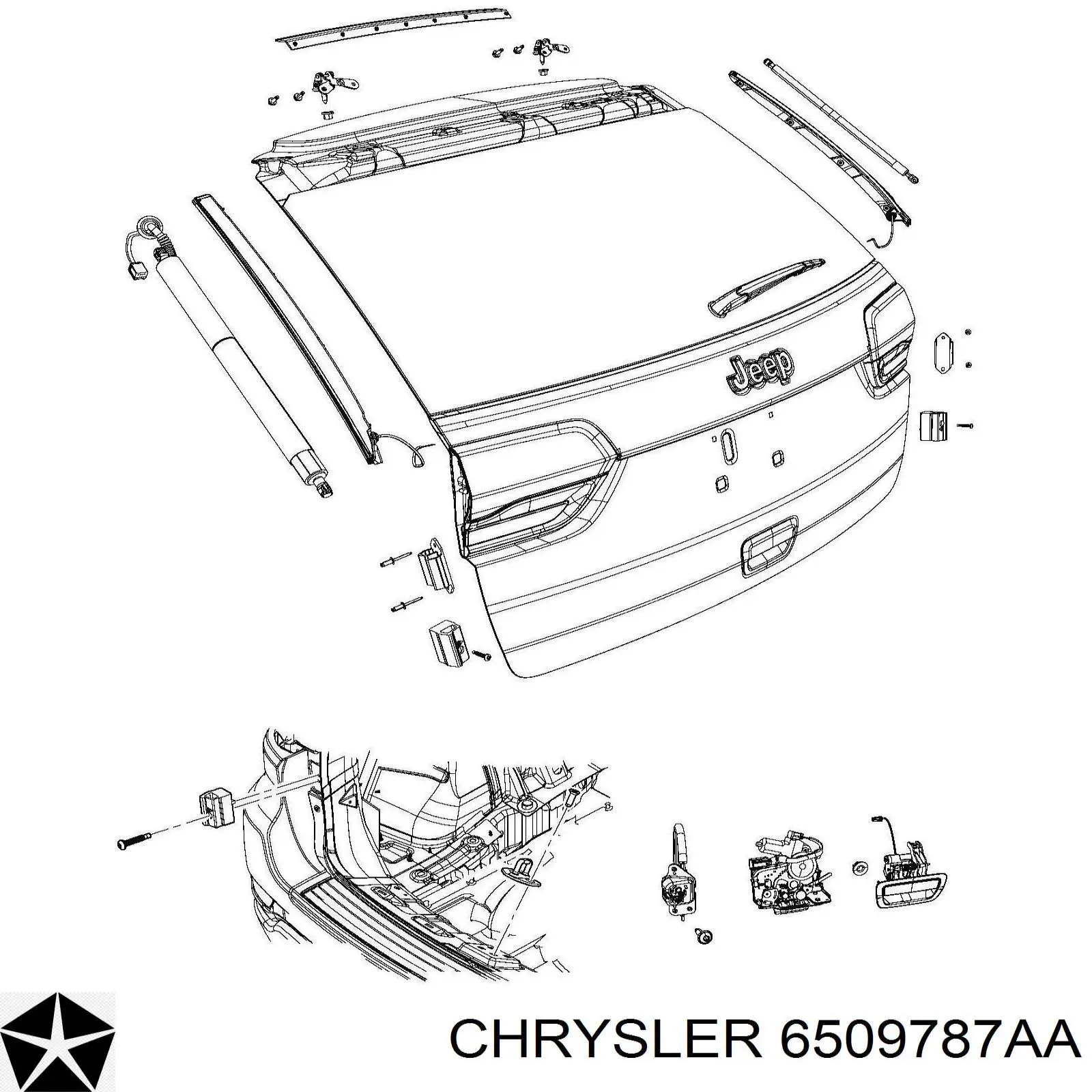 6509787AA Chrysler 