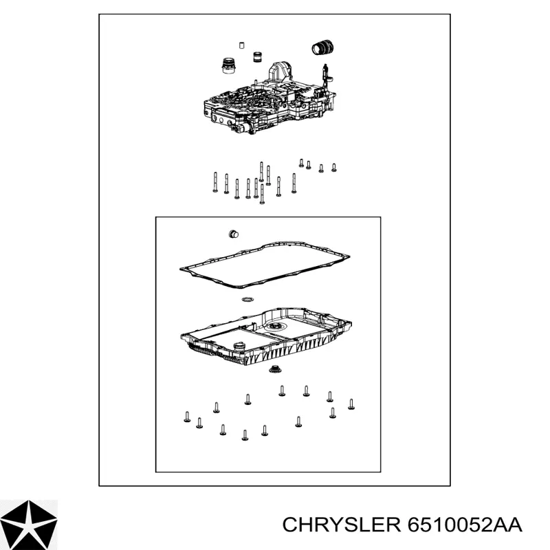 Поддон АКПП 6510052AA Chrysler