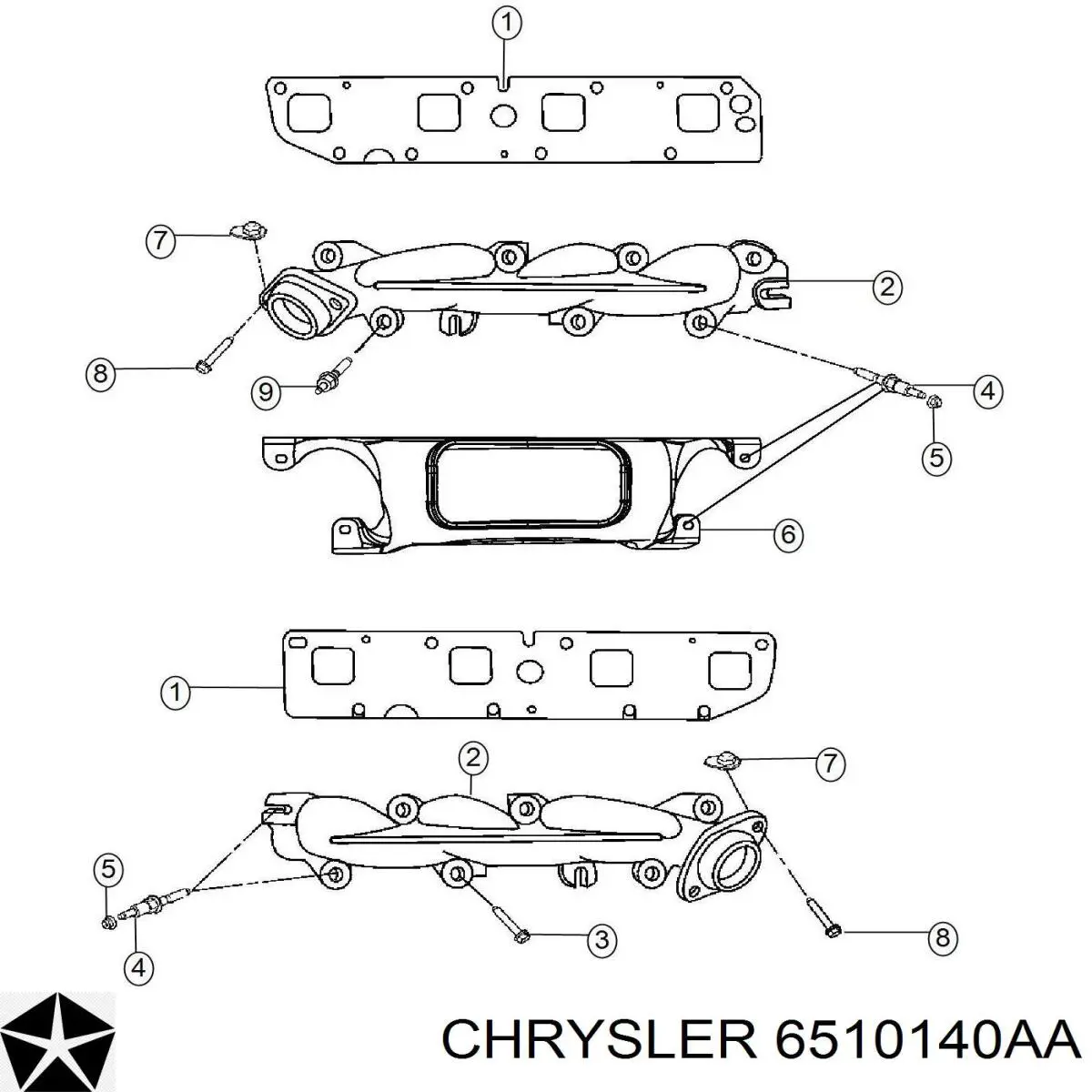  6510140AA Chrysler