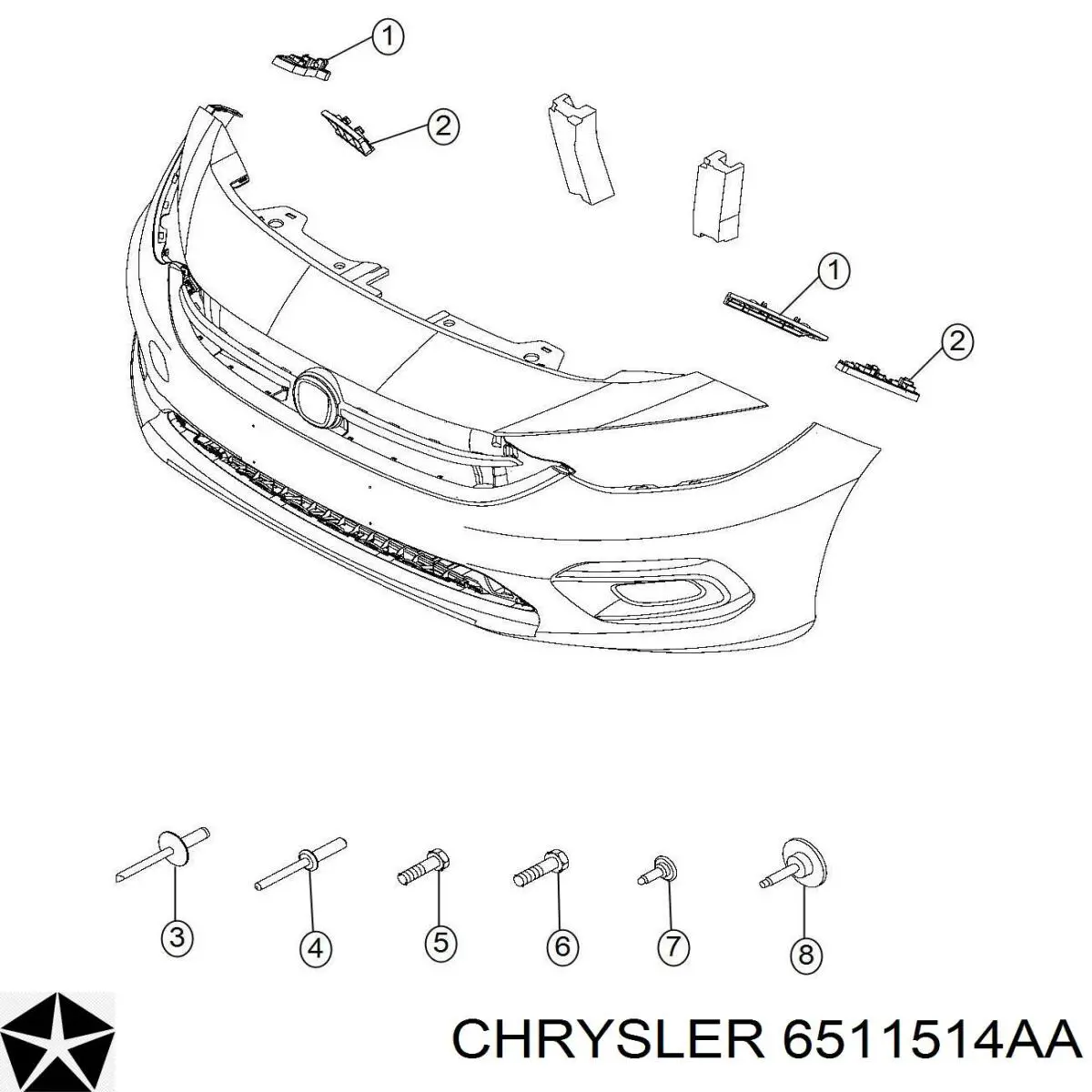  6511514AA Chrysler