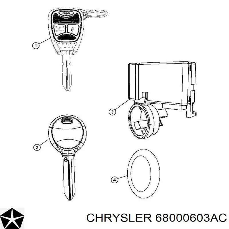  68000603AC Chrysler