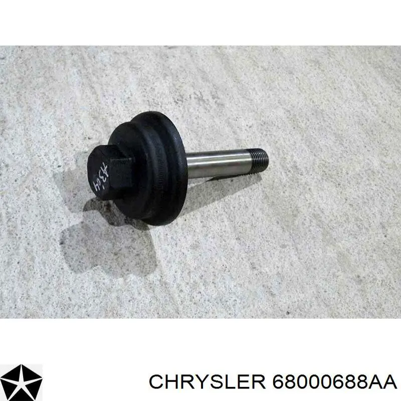 68000688AA Chrysler Радиатор масляный (холодильник) под фильтром