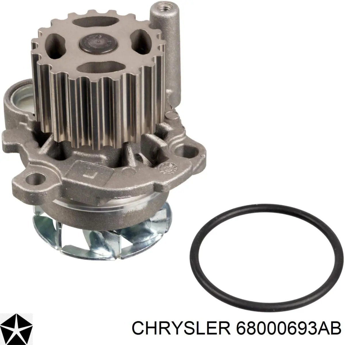 Купить 68000693AB Chrysler Насос охлаждения