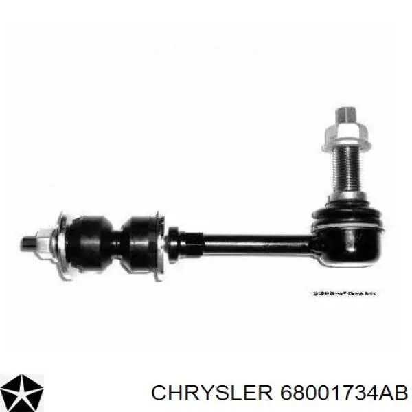 Стойка переднего стабилизатора 68001734AB Chrysler