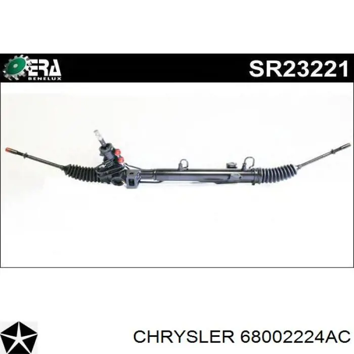 68002224AC Chrysler cremalheira da direção