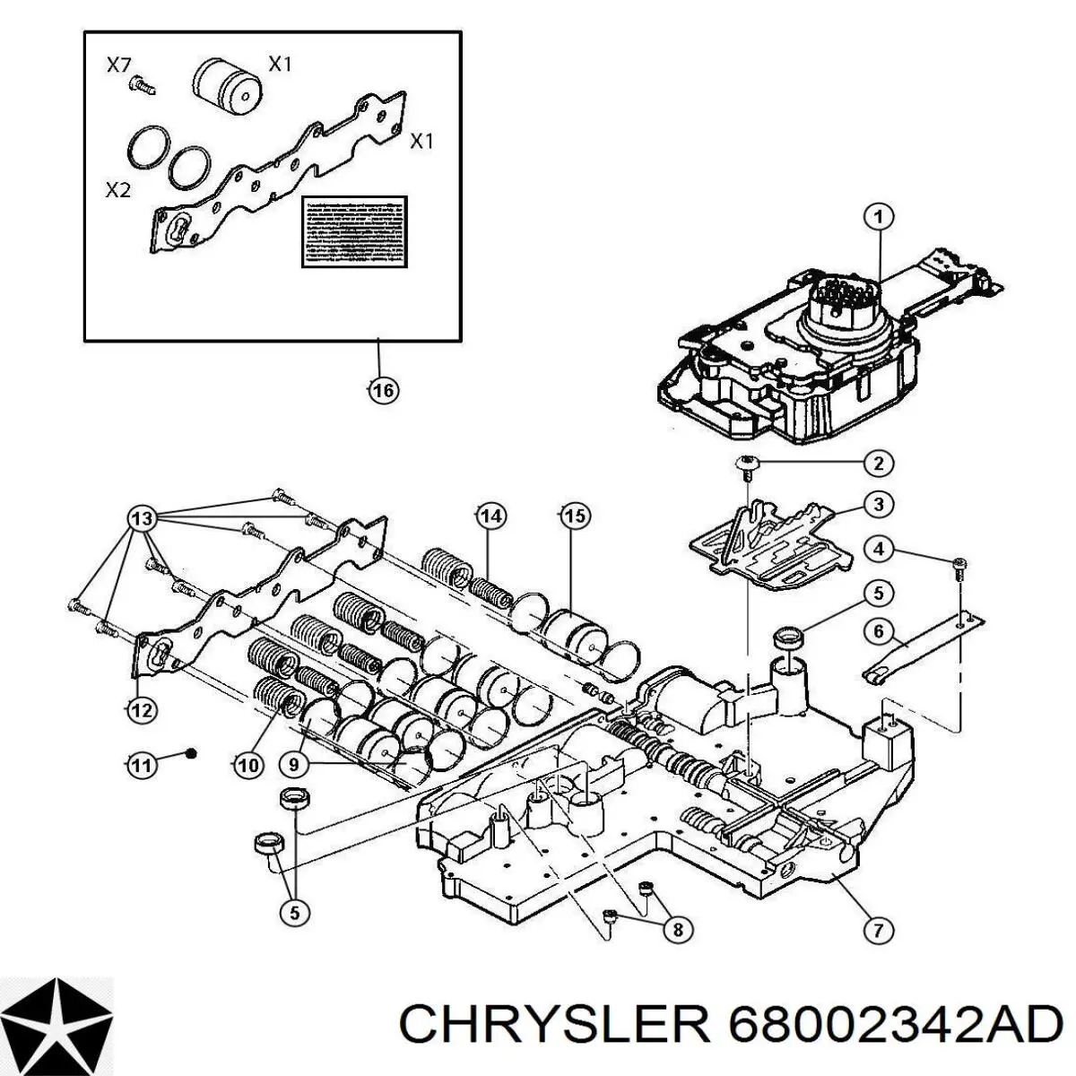 K68002342AD Fiat/Alfa/Lancia 