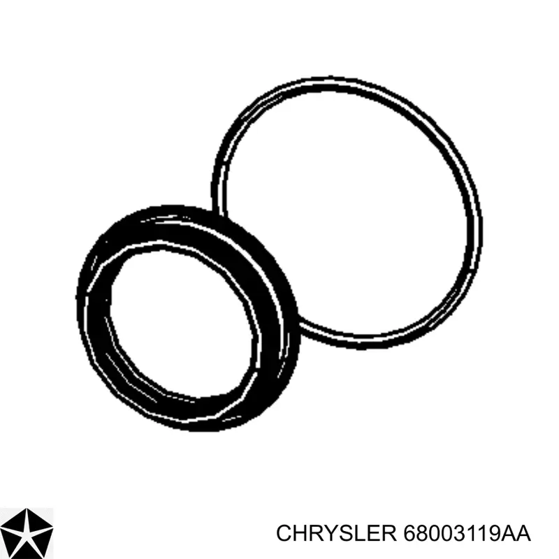Сальник раздаточной коробки, первичного вала Fiat/Alfa/Lancia K68003119AA цена, от 26.89 USD