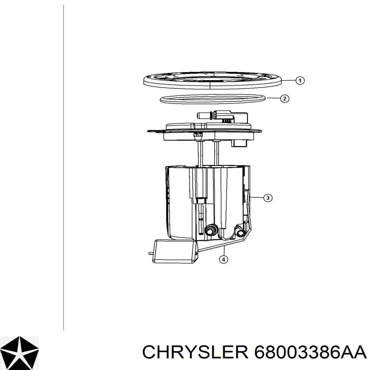 K68003386AA Fiat/Alfa/Lancia 