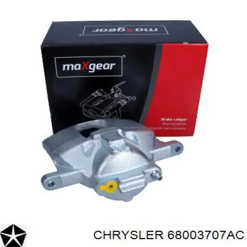 Суппорт тормозной передний левый R8003707AC Chrysler