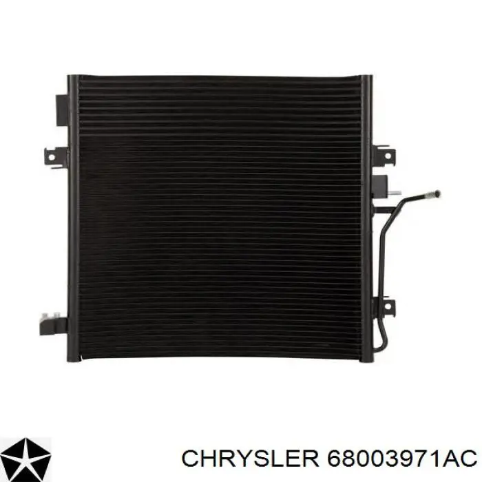 Купить 68003971AC Chrysler Радиатор системы охлаждения кондиционера