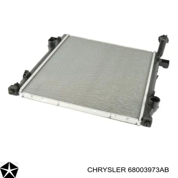 Купить 68003973AB Chrysler Радиатор водяной
