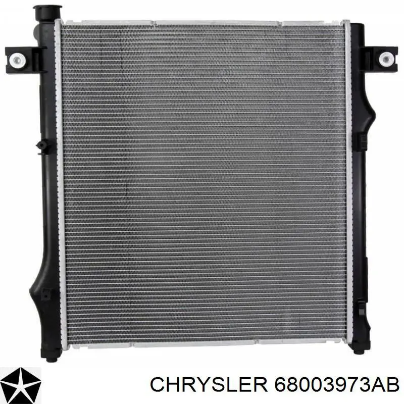 68003973AB Chrysler радиатор