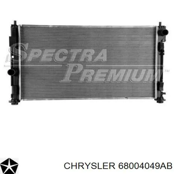 68004049AB Chrysler radiador de esfriamento de motor