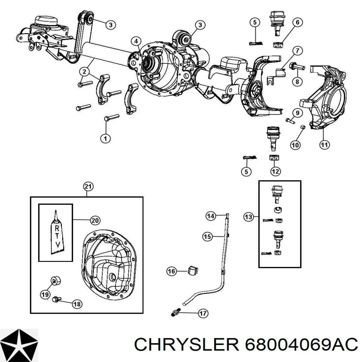68004069AC Chrysler 