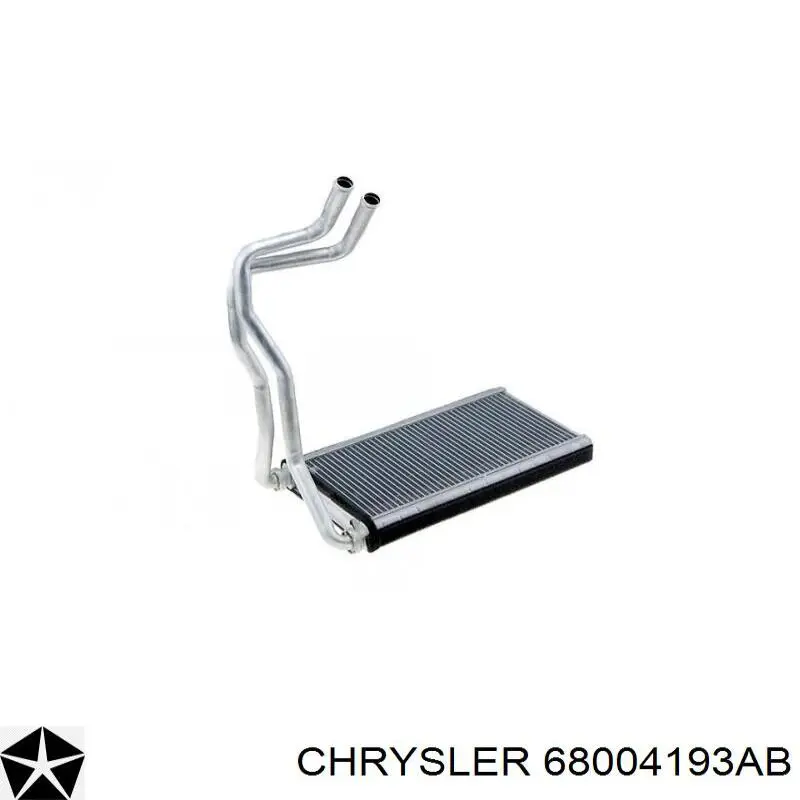 Радиатор печки (отопителя) Chrysler 68004193AB цена, от 83.73 USD