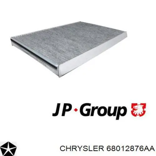 Фильтр воздушный отопителя Chrysler 68012876AA цена, от 11.87 USD