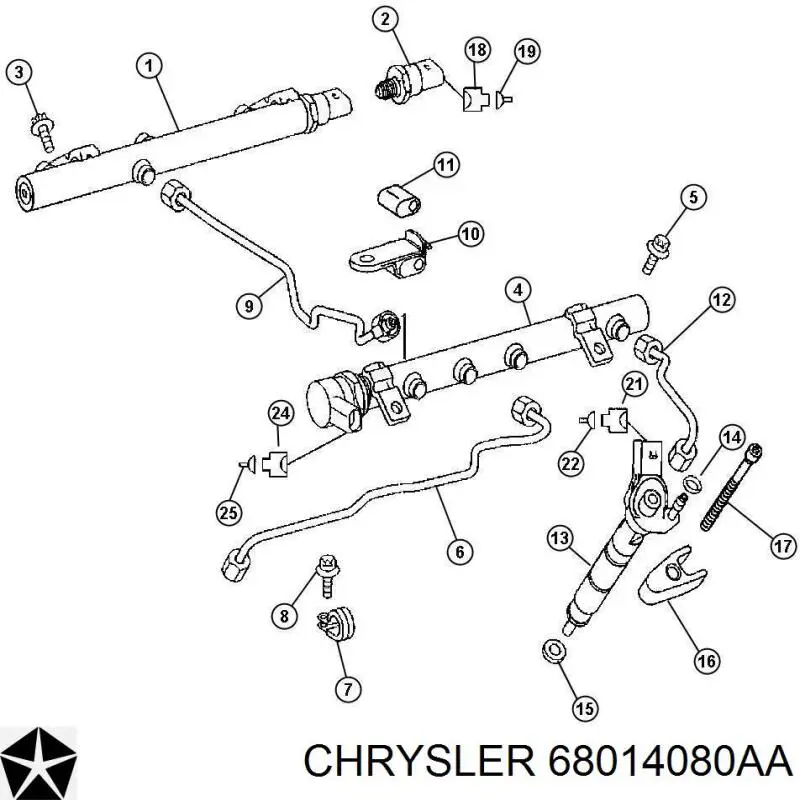 K68014080AA Fiat/Alfa/Lancia 