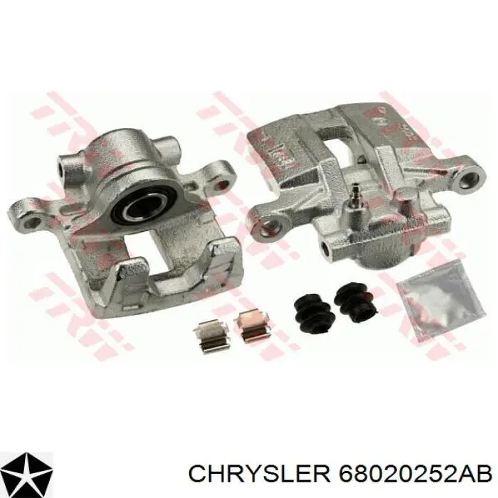 Купить 68020252AB Chrysler Суппорт задний правый