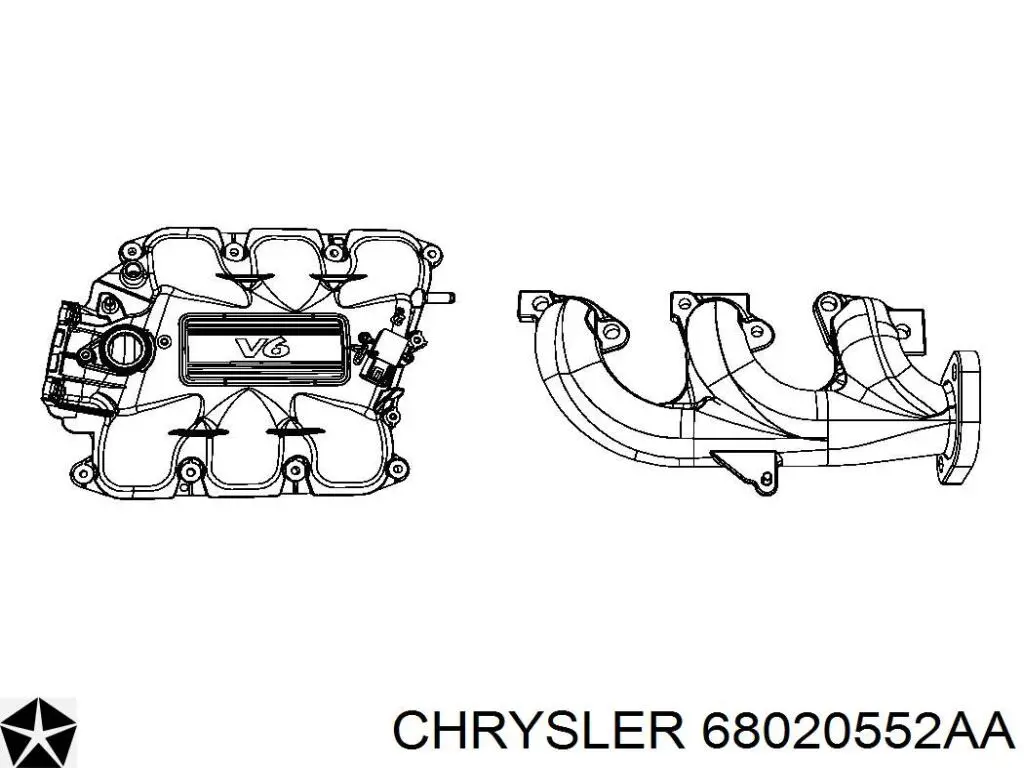 68020552AA Chrysler 