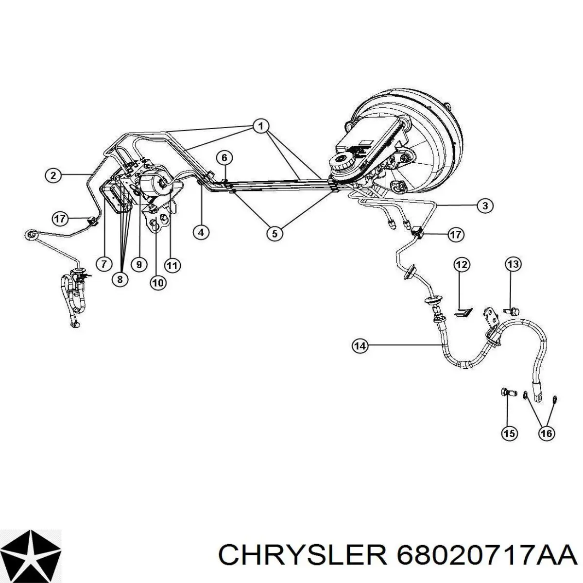  68020717AA Chrysler