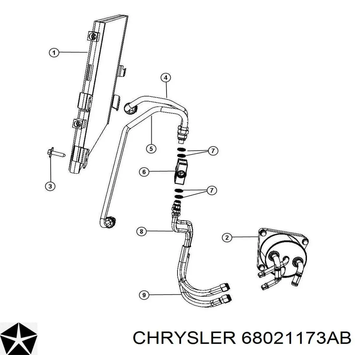  68021173AB Chrysler