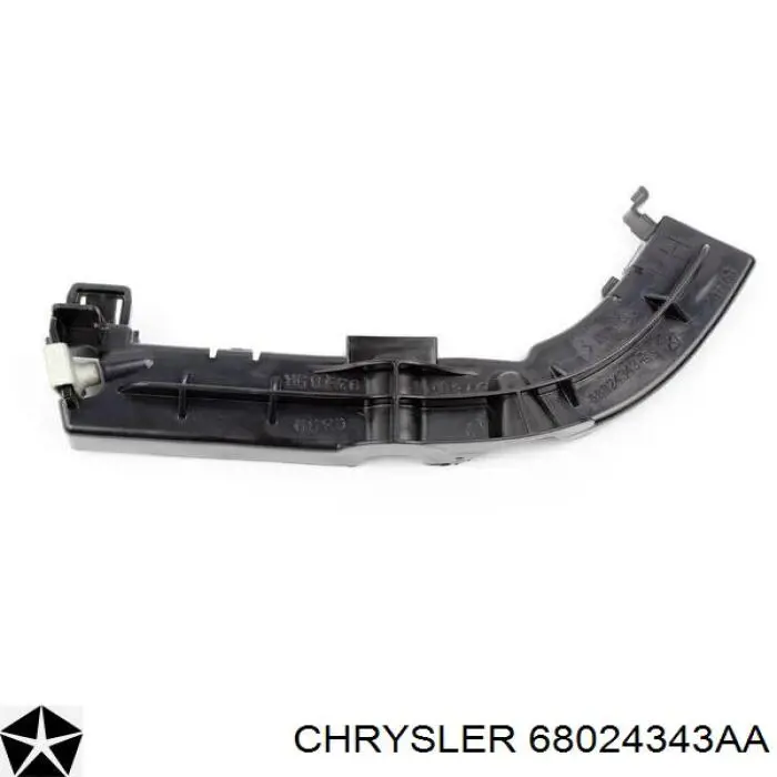 Кронштейн крепления бампера переднего левый Chrysler 68024343AC цена, от 14.85 USD