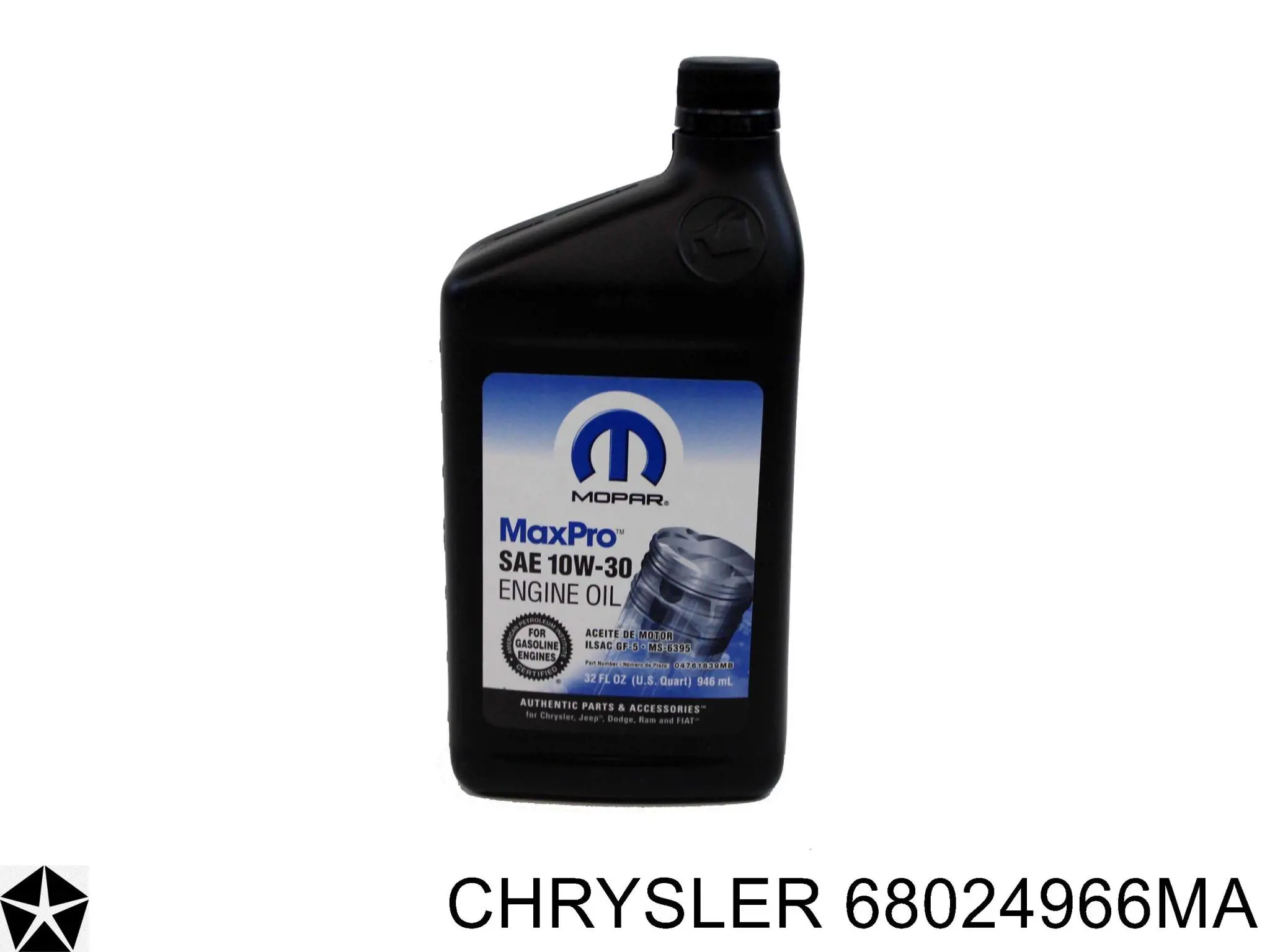 Моторное масло Chrysler MaxPro 15W-40 Минеральное 0.946л (68024966MA)