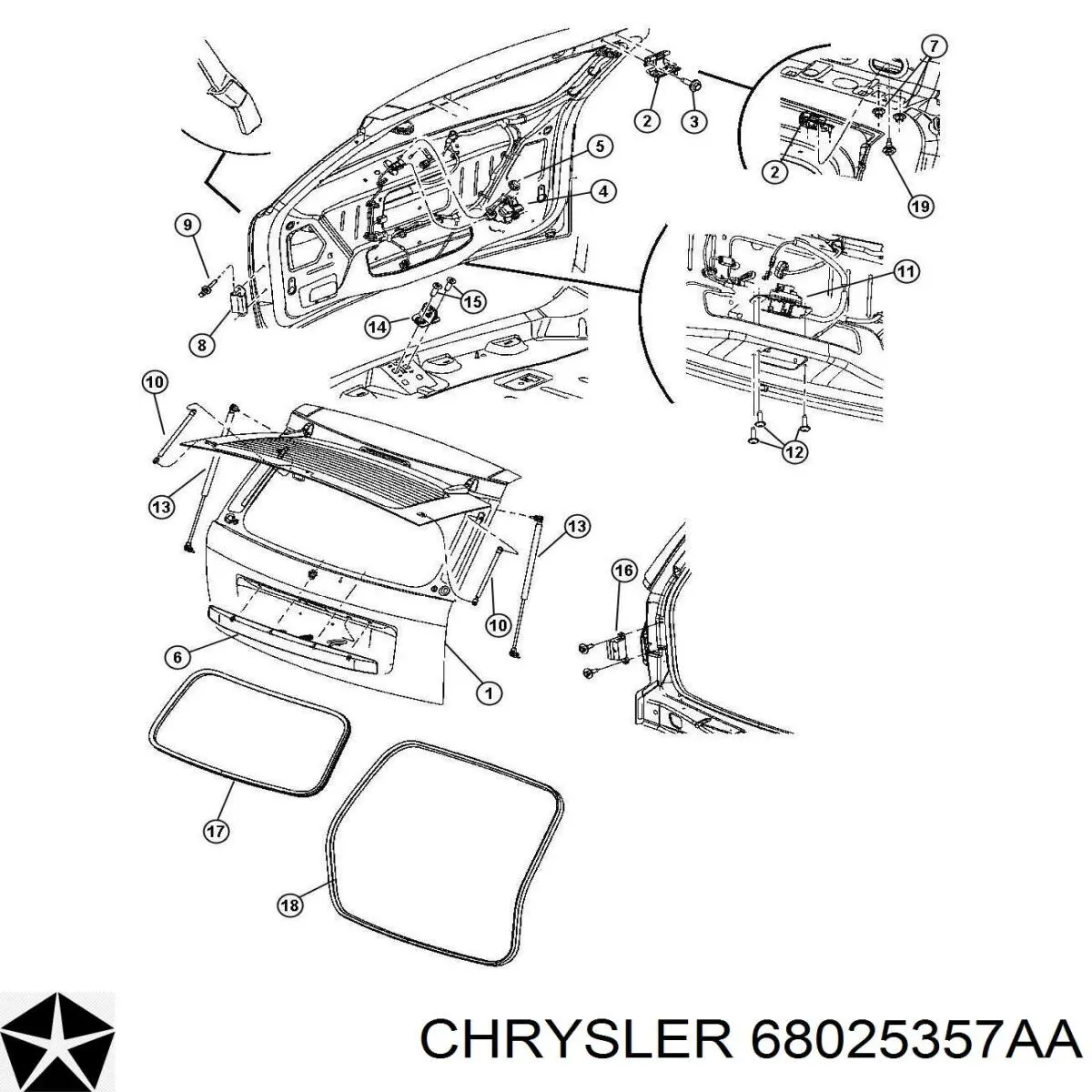  68025357AA Chrysler