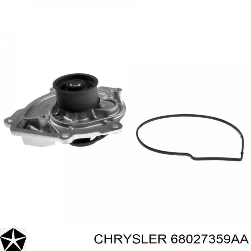 Купить 68027359AA Chrysler Насос охлаждения
