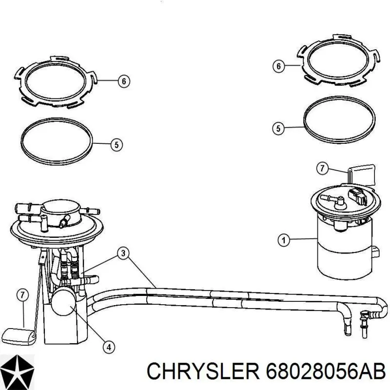 68028056AB Chrysler 