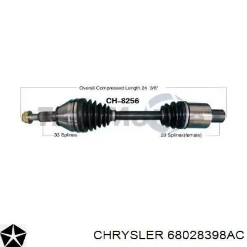  68028398AC Chrysler