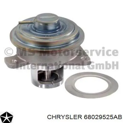 68029525AB Chrysler válvula egr de recirculação dos gases