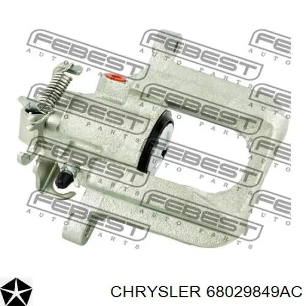 Суппорт задний левый 68029849AC Chrysler
