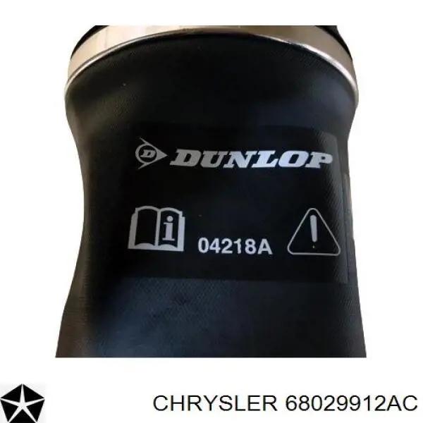 Пневмоподушка/пневморессора моста заднего Chrysler 68029912AC цена, от 104.44 USD