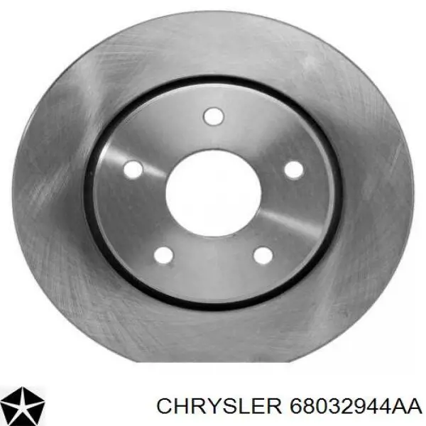Передние тормозные диски 68032944AA Chrysler