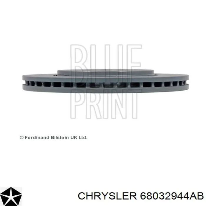 Купить 68032944AB Chrysler Ротор тормозной