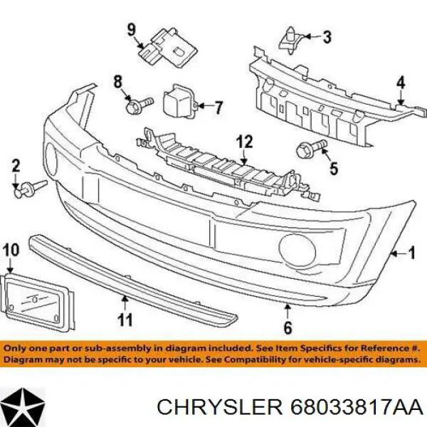 68033817AA Chrysler 