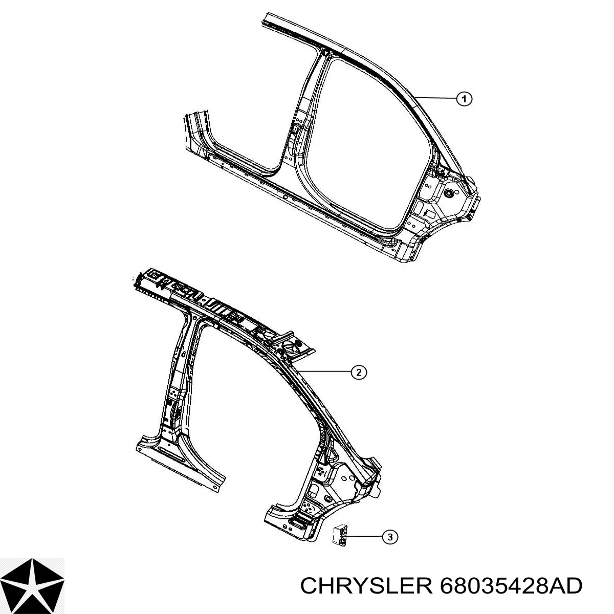  Chrysler 68035428AD цена, от 31.67 USD