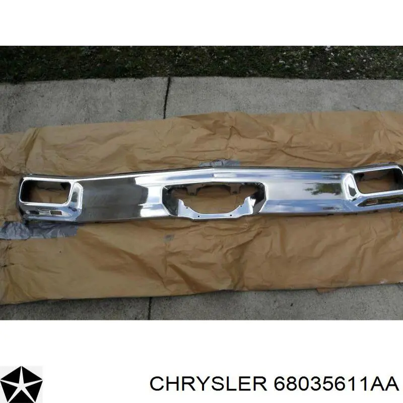 Купить 68035611AC Chrysler Задний бампер