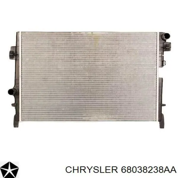 68038238AA Chrysler radiador de esfriamento de motor