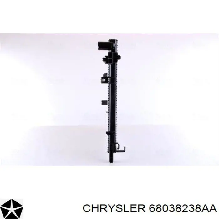 Купить 68038238AA Chrysler Радиатор водяной