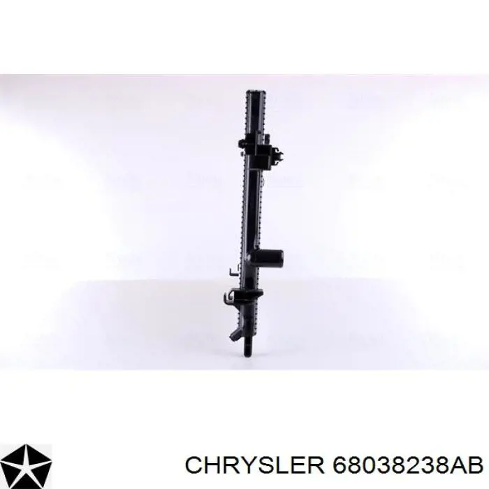 Радиатор охлаждения двигателя Chrysler 68038238AB цена, от 60.81 USD