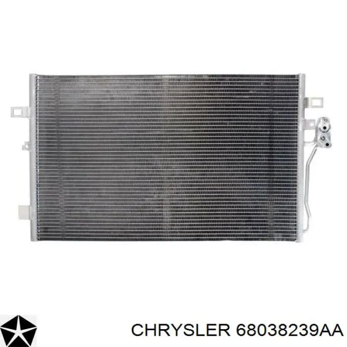 Радиатор кондиционера Chrysler 68038239AA