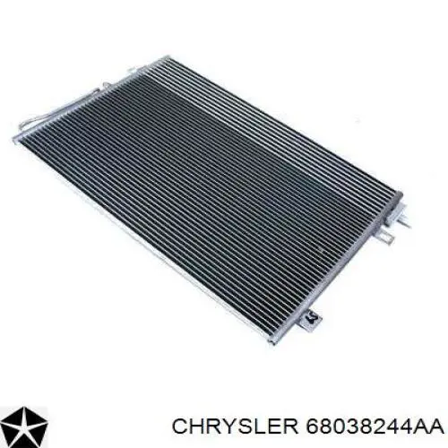 Радиатор кондиционера Chrysler 68038244AA
