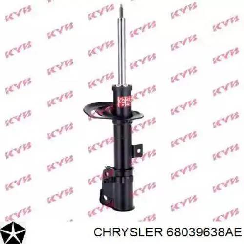 Амортизатор подвески передний левый Chrysler 68039638AE цена, от 45.15 USD