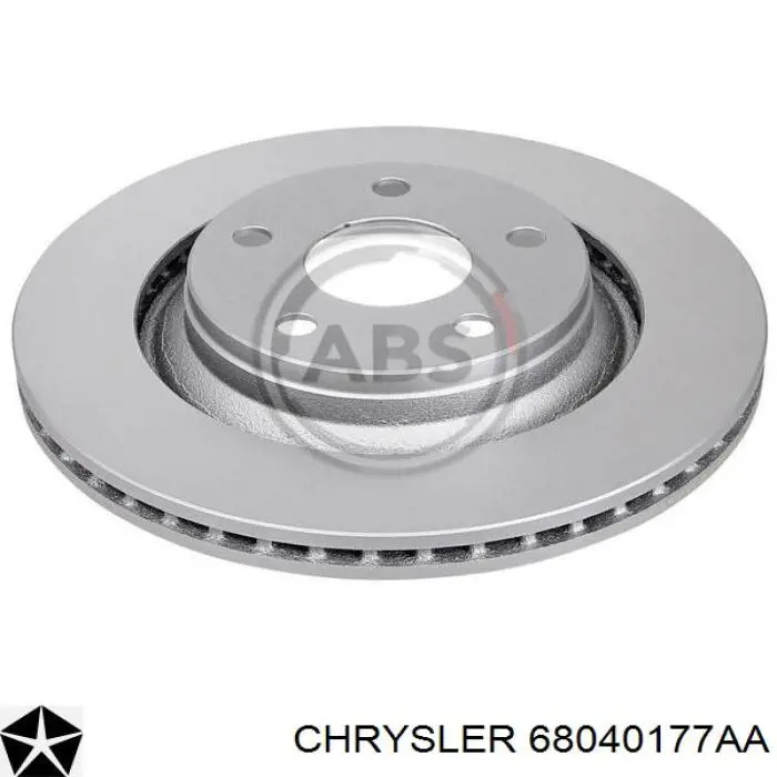 68040177AA Chrysler Диск тормозной передний