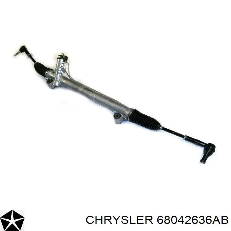 68042636AB Chrysler cremalheira da direção