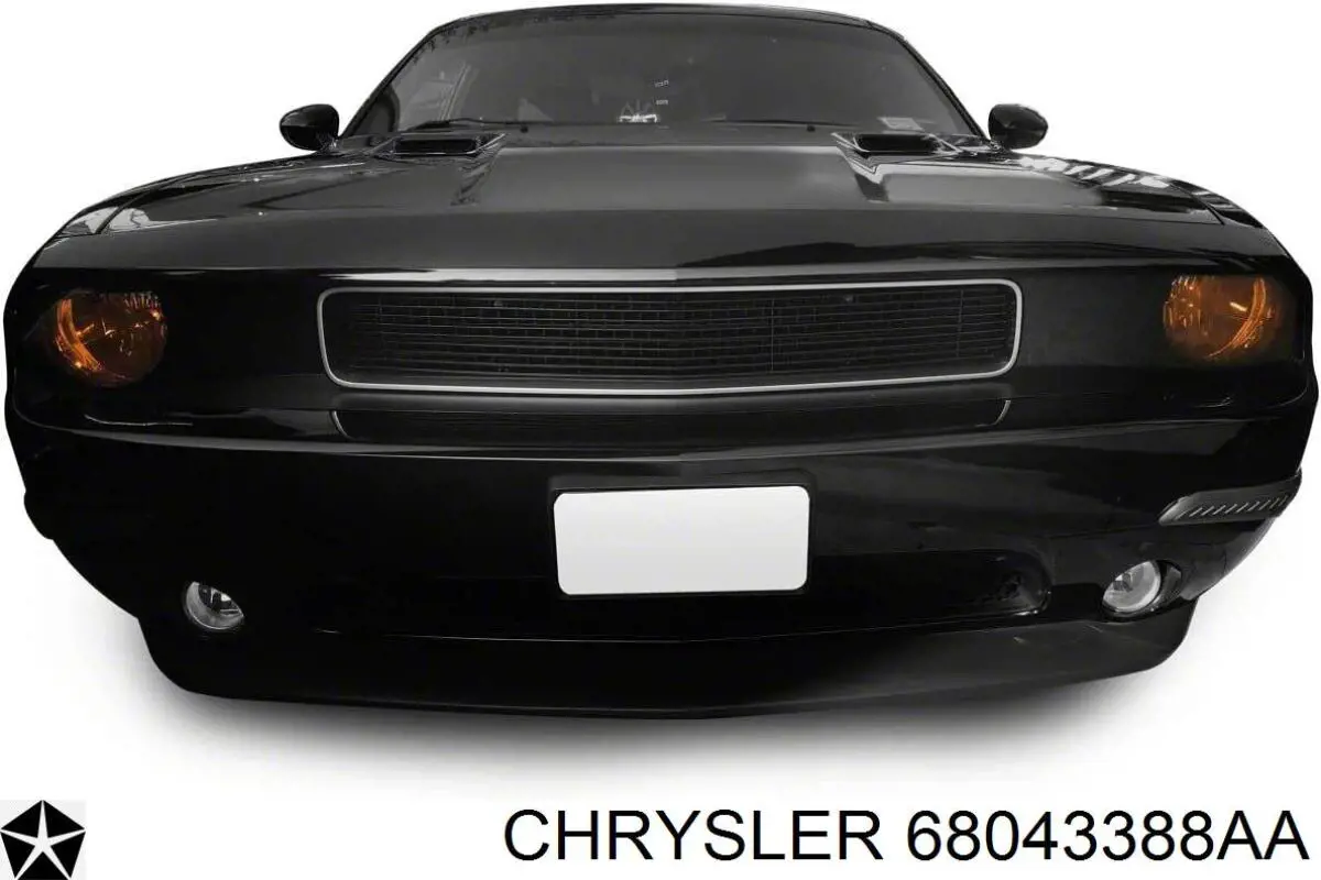 68043388AB Chrysler решетка радиатора